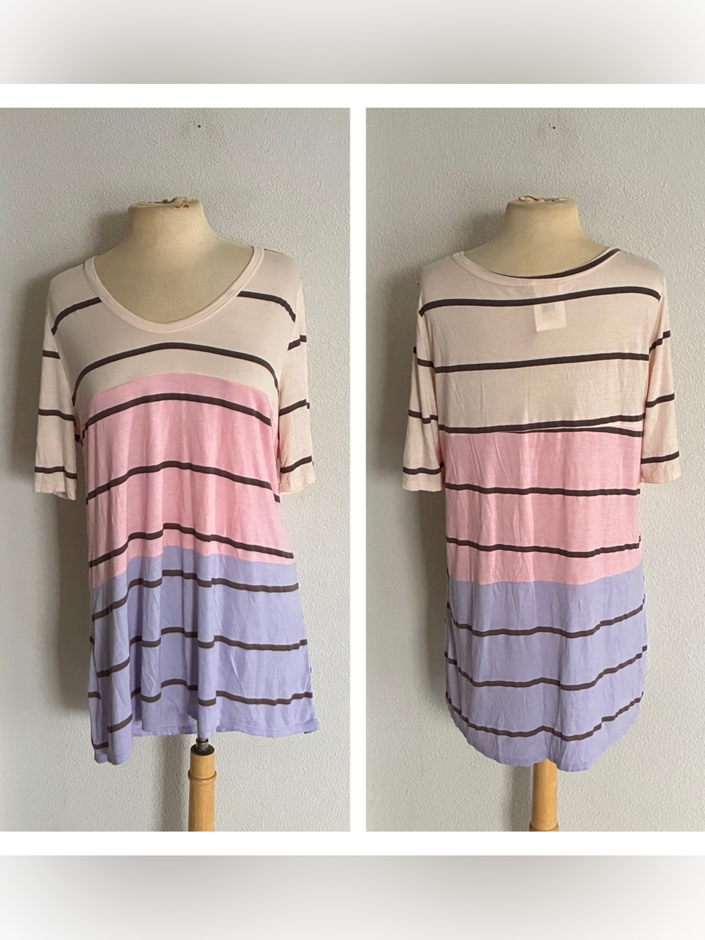 Bibi striped top